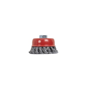 Perie cupa din sarma dura Zilan, 3 inch, pentru flex, ZLN2332 - Img 1