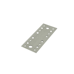 Placa perforata Zilan, otel zincat, 90x210x2 mm, argintie, cod 4580