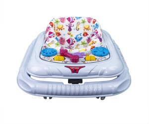 Premergator Zilan cu scaun reglabil, 10 roti pivotante, greutate maxima 12 Kg, 64x58x74 cm, ZLN1077_11 - Img 3