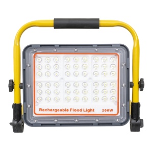 Proiector LED portabil Z-TOOLS, 200W, 30cm x 6cm x 25cm, 2 moduri de iluminat, USB, ZTS8223 - Img 1