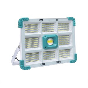 Proiector LED Zilan cu incarcare solara, 300W, 374 leduri, telecomanda, rezistenta IP66, 31x23x6 cm, ZTS8210 - Img 3