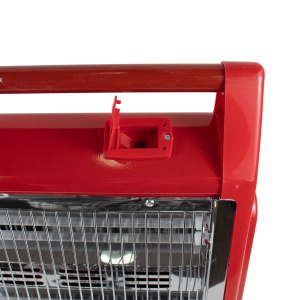 Radiator cu aeroterma Zilan, 1600W, 3 trepte de incalzire, umidificator, rosu, 50x15x40 cm, ZLN1114 - Img 3