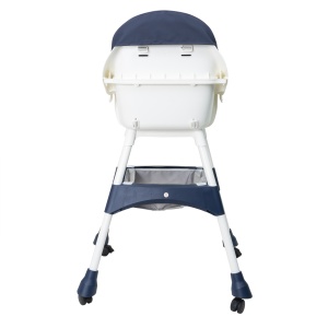 Scaun de masa Zilan pentru copii, albastru, 94cm inaltime, 44cm lungime masa, 26cm latime masa, 29cm lungime scaun, 31cm latime scaun, 34cm inaltime scaun, greutate maxima 50kg, 5-72 luni, ZTS9140 - Img 4