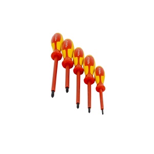 Set 9 surubelnite Zilan, profesionale izolate electric, 3 cu varf drept + 5 cu varf stea + 1 pentru tensiune, manere din materiale cu duritate inalta, ZTS5693 - Img 4