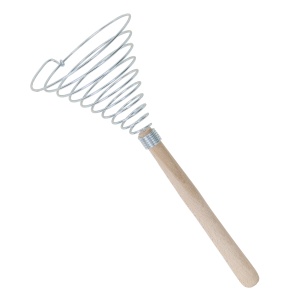 Tel bucatarie spiralat conic Zilan, din metal, maro, 30x10x10 cm, 1011