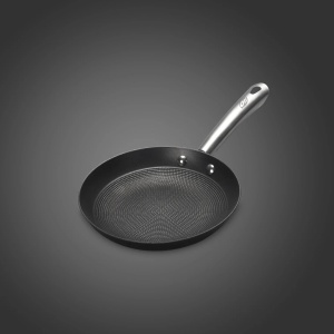 Tigaie din fonta tip fagure Zilan, diametru 24 cm, 4.5 cm inaltime, material ușor, antiaderent, OTI0011