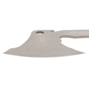 Topor camping Zilan cu husa si snur, lungime 26.5cm, latime lama 10.5cm, greutate 1.5kg ZTS8721 - Img 3