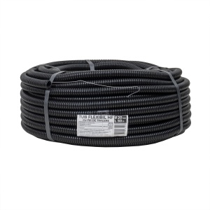 Tub flexibil PVC Zilan, diametru 20mm, lungime 50m, protectie cabluri, 36x36x12 cm, cod EXT10808 - Img 1