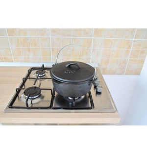 Tuci OTI, fonta pura, diametru 25 cm, capacitate 3.5L, sanatos, ecologic, ZLN0004 - Img 3