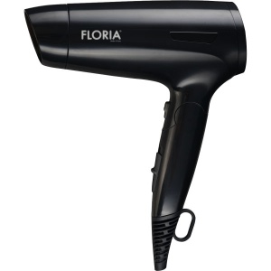 Uscator de par Floria, 1600W, 3 trepte de temperatura, 2 trepte de viteza, maner pliabil, ionizare, 24x20x7 cm, ZLN9402