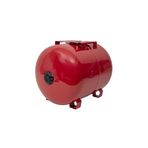 Vas de expansiune Z-TOOLS 50l, orizontal, otel, cilindric, rosu, 50cm x 30cm x 38cm, EXT7107 - Img 2