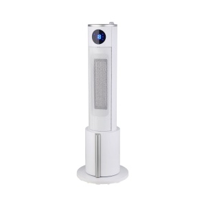 Aeroterma Zilan, 2200W, PTC, 3 setari temperatura, oscillatie larga, 12 ore temporizator, inaltime 74 cm, diametru 17 cm, ZLN5640