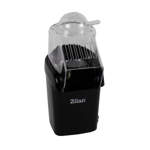 Aparat popcorn Zilan, 1200W, cu oprire automata, plastic negru, 13x18x28 cm, ZLN8045 - Img 3