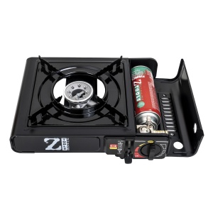 Aragaz camping Zilan, 1 arzator, alimentare la butelie sau gaz, 2200W, 34x26x18 cm, ZTS5519 - Img 2