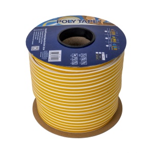 Banda etansare Zilan, alb, cauciuc, 2x50 m, rezistenta la apa, termoizolanta, cod 4528 - Img 2