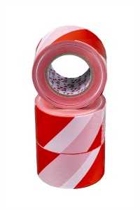 Banda semnalizare Zilan, alb/rosu, 300m x 75mm, set 3 role, ZLN6768 - Img 2