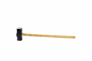 Baros Z-tools, 6kg, otel carbon, maner lemn, lungime 95 cm, latime 65 mm, lama 19 cm, vopsit negru, 1281 - Img 1