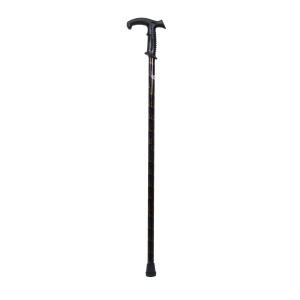 Baston din lemn Z-TOOLS, maner plastic, H89cm, suport si stabilitate, ZTS8051