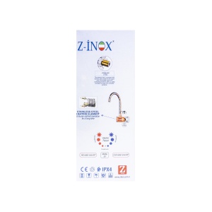 Baterie apa electrica Zilan, 3000W, instant apa calda, inox, eficienta, 3-5 secunde incalzire, ZLN5480 - Img 4
