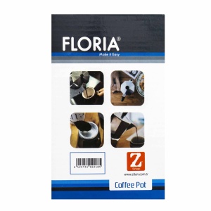 Cafetiera espresso Floria, capacitate 3 cesti, aluminiu argintiu, 150 ml, 12x10x17 cm, ZLN2485 - Img 5