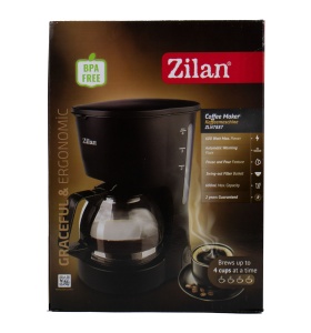 Cafetiera Zilan cu filtru detasabil, 600W, negru, 600ml, mentinere cald, ZLN7887 - Img 3