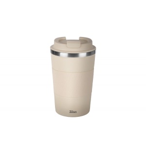 Cana de cafea termos Zilan, inox, 510ml, 17.5cm, capac etans, antiderapanta, ZLN9921