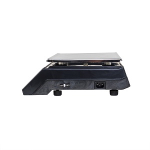 Cantar electronic Zilan 40 kg, platforma inox, acumulator 6v, afisaj LCD, 38x13x36 cm, EXT9922 - Img 3