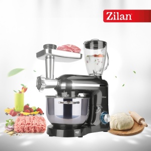 Castron din otel inoxidabil Zilan 5.5l, control inteligent, 6 viteze, picioare antiderapare, borcan de sticla 1.5l, 1400W, ZLN1772 - Img 4