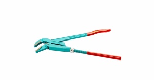 Cleste Z-tools pentru tevi, crom vanadiu, lungime 40 cm, latime 5.5 cm, maner lung, falci zimtate, ZLN9684 - Img 3
