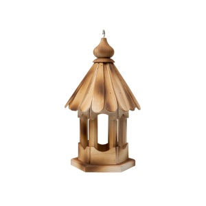 Colivie din lemn Zilan pentru pasari, diametru 22cm, inaltime 40cm, EXT10521