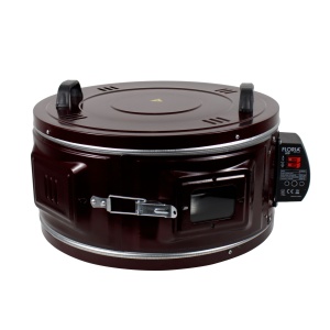 Cuptor electric Floria, 1100W, 38L, 49x49x33 cm, visiniu, emailat, ZLN2911