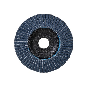 Disc lamelar frontal Klingspor, P40, 125x22.23 mm, otel, uscat, EXT322772 - Img 2