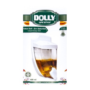 Dozator de sapun lichid Zilan, capacitate 400ml, plastic, alb, 8x8x17cm, EXTY-048 - Img 4