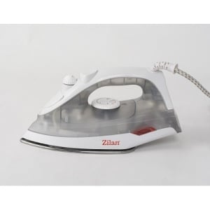 Fier de calcat Zilan cu talpa inox, 1600W, rezervor 180ml, debitat abur 12±4g/min, jet abur 70g/min, alb/gri, ZLN8429 - Img 2