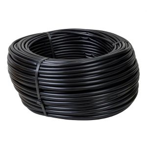 Furtun irigatii picurare Zilan, 200m lungime, diametru 16mm, suprateran, PVC, negru, EXT5630 - Img 1