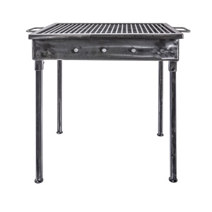 Gratar carbune Z-tools, metal, inox alimentar, 50x35x65 cm, ZTS5485 - Img 4