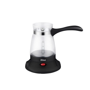 Ibric electric Zilan, transparent, 600W, capacitate 6 cesti, baza detasabila, rotire 360 grade, 21x15x16 cm, ZLN4940