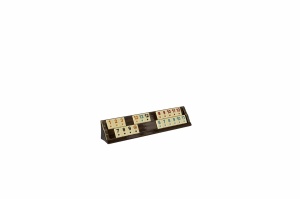 Joc remi Z-tools, din lemn masiv cu husa, 62x16x15 cm, 106 piese, pentru 2-4 jucatori, ZTS5473 - Img 4