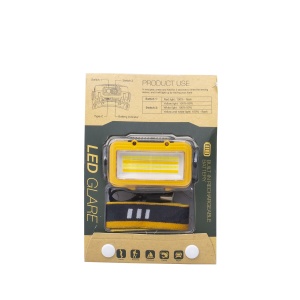 Lanterna de cap Z-tools, 8 moduri de iluminat, 9x5 cm, galben, ZTS8206 - Img 4