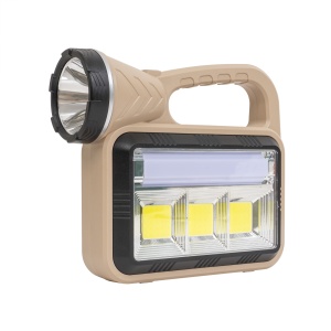 Lanterna de mana Z-TOOLS, incarcare solara si USB, 8 moduri de intensitate, 23.5x8.5x21 cm, ZTS8981 - Img 2