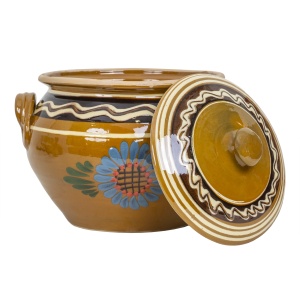 Oala din lut Zilan, capacitate 6l, diametru 23 cm, rezistenta, usoara intretinere, EXT10266 - Img 2