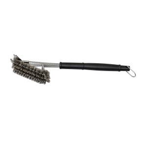 Perie de curatare gratar Z-TOOLS, 3 straturi de sarma inox, dimensiuni 44x7x8 cm, ZTS8328 - Img 1