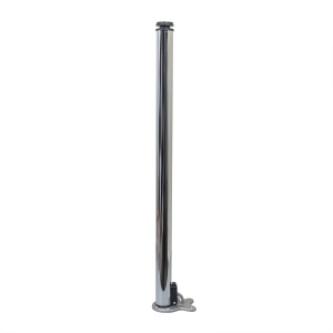 Picior masa reglabil Zilan, inox, H87cm, diametru 5.5cm, crom lucios, NM-F50870-01 - Img 1