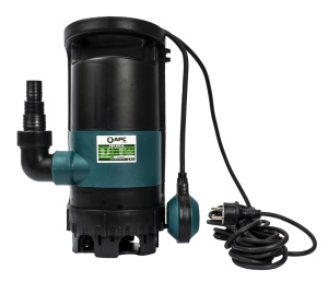 Pompa submersibila Zilan, 550W, pentru apa menajera, automat, 9000 l/h, 8 m, negru/turcoaz, EXT7112 - Img 1