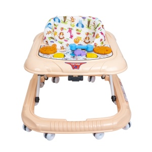 Premergator Zilan cu scaun reglabil, 10 roti pivotante, 64x58x75 cm, 3 kg, ZLN1077_1 - Img 1