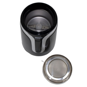 Rasnita universala electrica Zilan, 150W, capacitate 0.05 kg, sistem blocare, negru/inox, 20x10x10 cm, ZLN7993 - Img 2