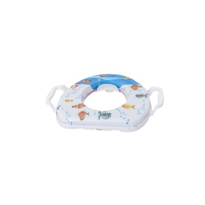 Reductor WC pentru copii Zilan, cu manere, burete moale, 30x28 cm, 0.6kg, ZLN3835_1 - Img 3