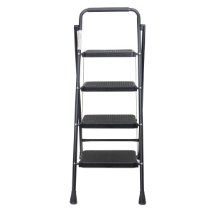 Scara metalica Z-TOOLS cu 4 trepte, pliabila, 124cm inaltime, 46cm lungime, 84cm latime, suport 150kg, ZTS8088 - Img 2