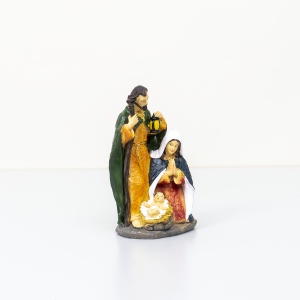 Statueta decorativa Zilan cu Famila Sfanta, 20cm inaltime, 13cm latime, 21x14x9 cm, 1.5kg, ZTS8025 - Img 2