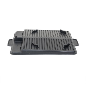 Tava grill Zilan, pentru aragaz camping, 32.5x26x4 cm, ZTS5623 - Img 4